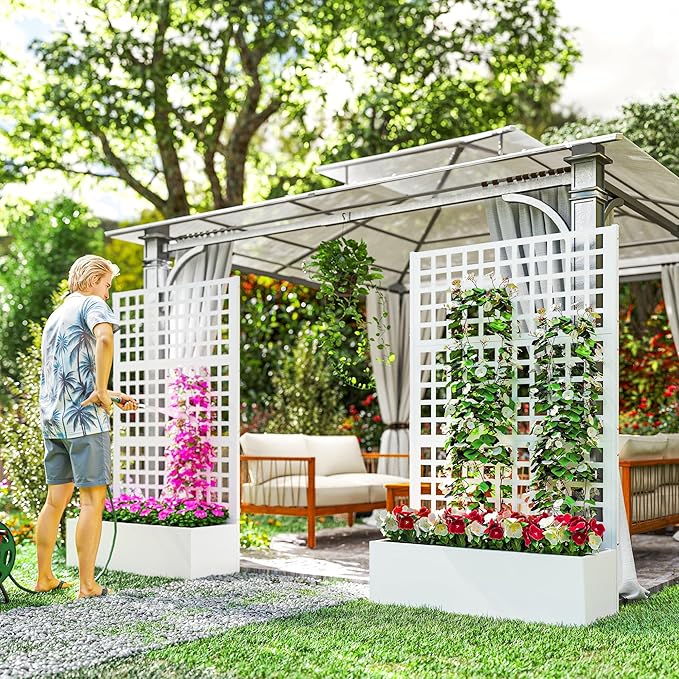 Outsunny Galvanized Raised Garden Bed - Image 8