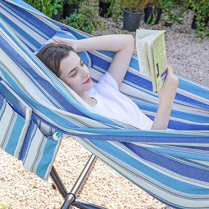 PNAEUT Double Hammocks with Stand - Image 6