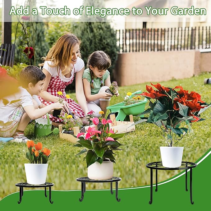 Metal Plant Stand 5 Pack Plant Stands - Image 6