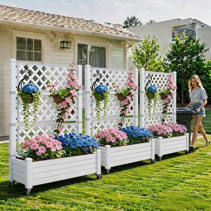 YITAHOME 3.6x1.5x5 FT Planter Box Trellis - Image 5