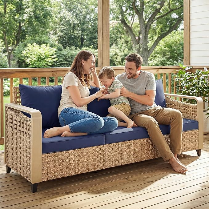 Outsunny Outdoor Patio Couch - Image 9