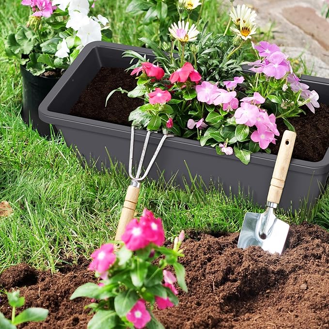 CADUKE Railing Planter Boxes 6 PCS, Planter Boxes - Image 4