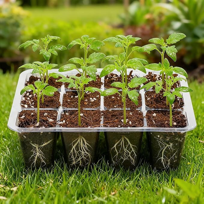 Bonviee 12 Packs Seed Starter Tray - Image 8