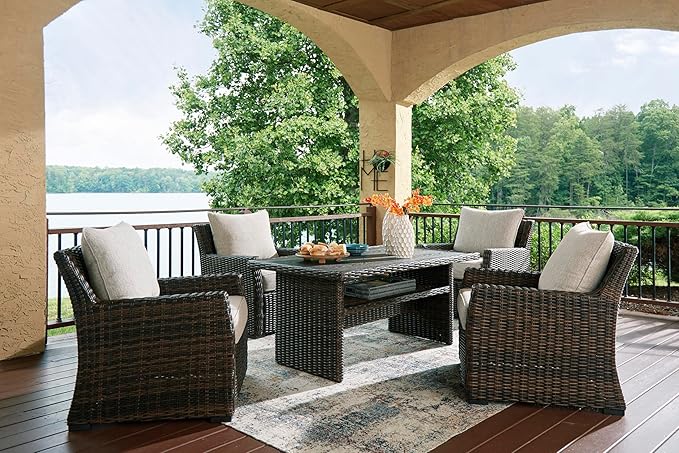 Signature Design by Ashley Brook Ranch Casual Outdoor Multi-use Table - Image 14