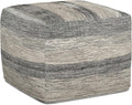 SIMPLIHOME Clay Square Pouf by SimpliHome