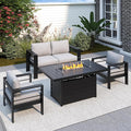 Solaste Aluminum Patio Furniture Set by Solaste