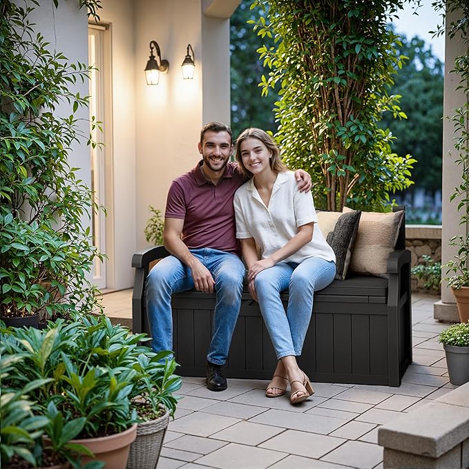Devoko 80 Gallon Storage Bench - Image 7