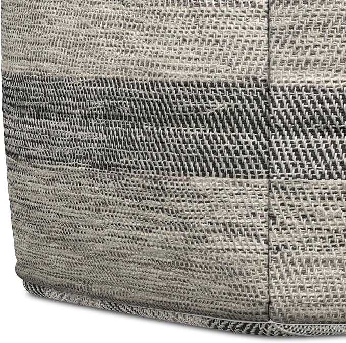 SIMPLIHOME Clay Square Pouf - Image 8