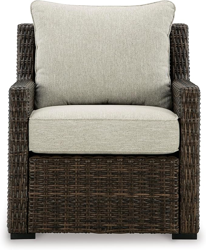 Signature Design by Ashley Brook Ranch Casual Nuvella Weather Resistant Fabric - Image 8