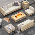 LYNSLIM Outdoor Patio Furniture Set, Wicker Outdoor Sectional Set by LYNSLIM