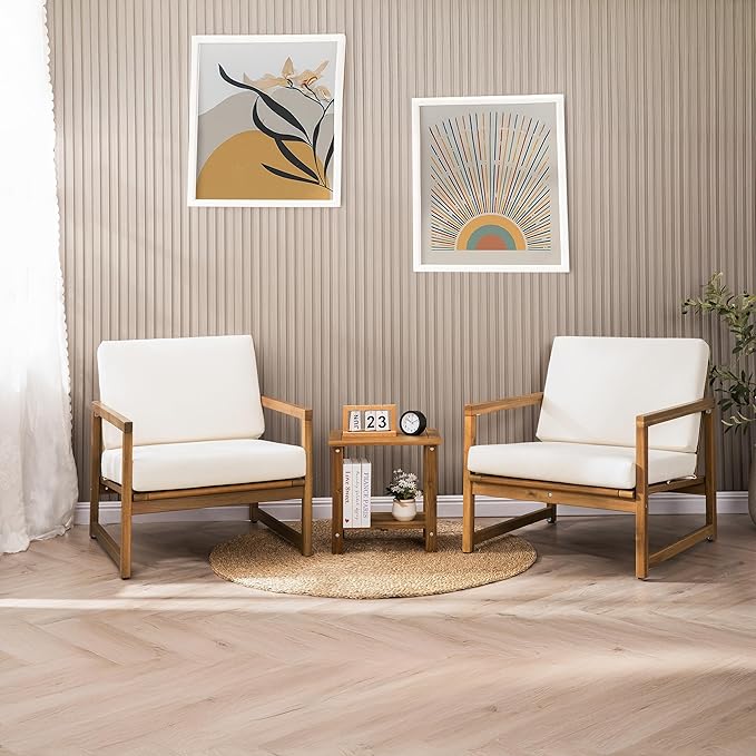 Double Adirondack Side Table, Weather-Resistant Rectangular End Table - Image 2
