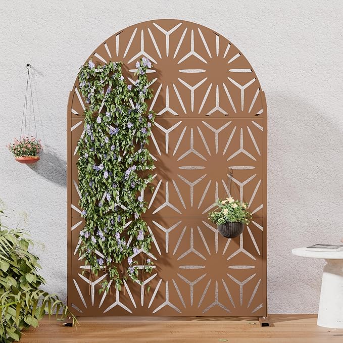 Casaphoria Metal Privacy Screen Outdoor by Casaphoria