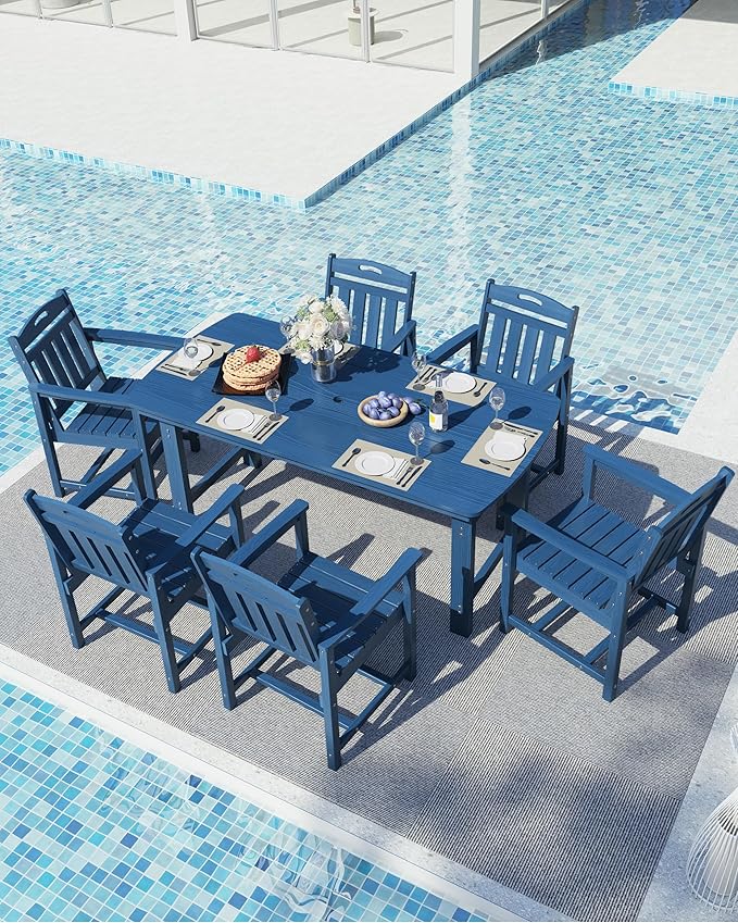 Ciokea HDPE Outdoor Dining Table - Image 6