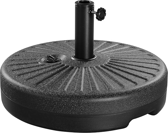 Yaheetech Umbrella Base 85.7lbs Round Water & Sand Filled Patio Outdoor by Yaheetech