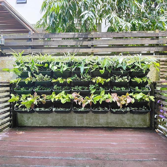 Maxona Black Color Vertical Garden Planter - Image 8