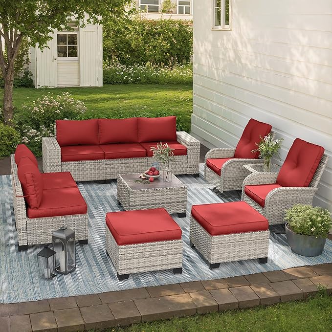 11-Piece Outdoor Patio Furniture Set - Image 9