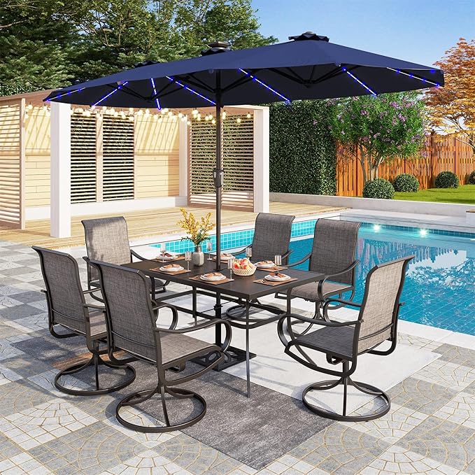 PHI VILLA 13ft Patio Umbrella - Image 7