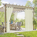 RYB HOME Sheer Curtains Outdoor by RYBHOME