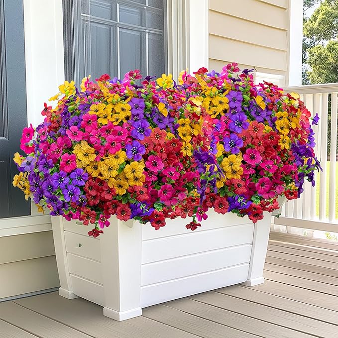 Artificial Flowers for Outdoors Fake Plants - Image 2