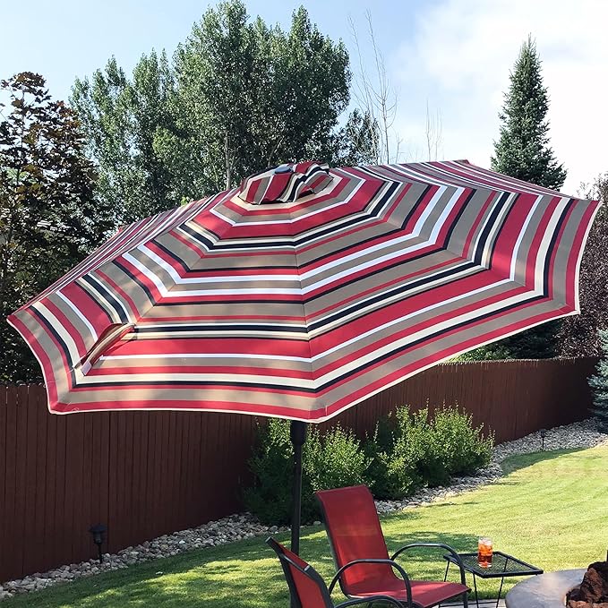 Sunnydaze Outdoor Patio Umbrella - Image 7