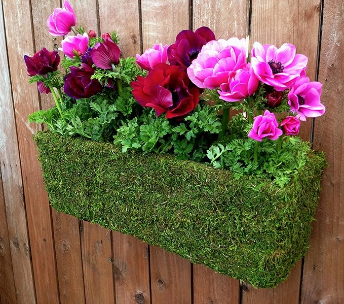 SuperMoss MossWeave Window Box Planter, Fresh Green - Image 3