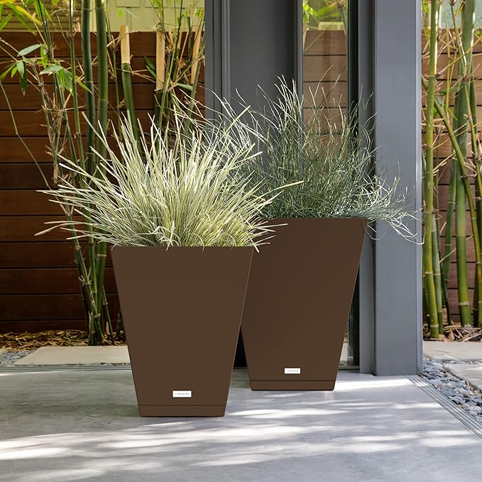 Veradek Nobleton Indoor/Outdoor Wide Square Planter - Image 5