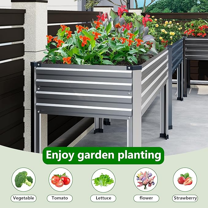 Galvanized Raised Garden Bed - Image 6