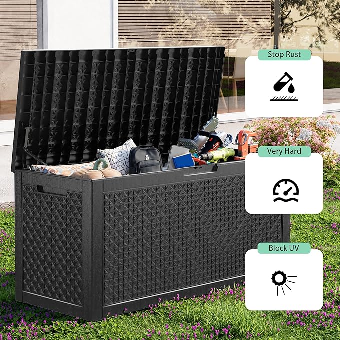 ROJIK Outdoor Storage Housing Deck Box - Image 5