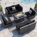 NICESOUL 7 Piece Outdoor Furniture Set by NICESOUL