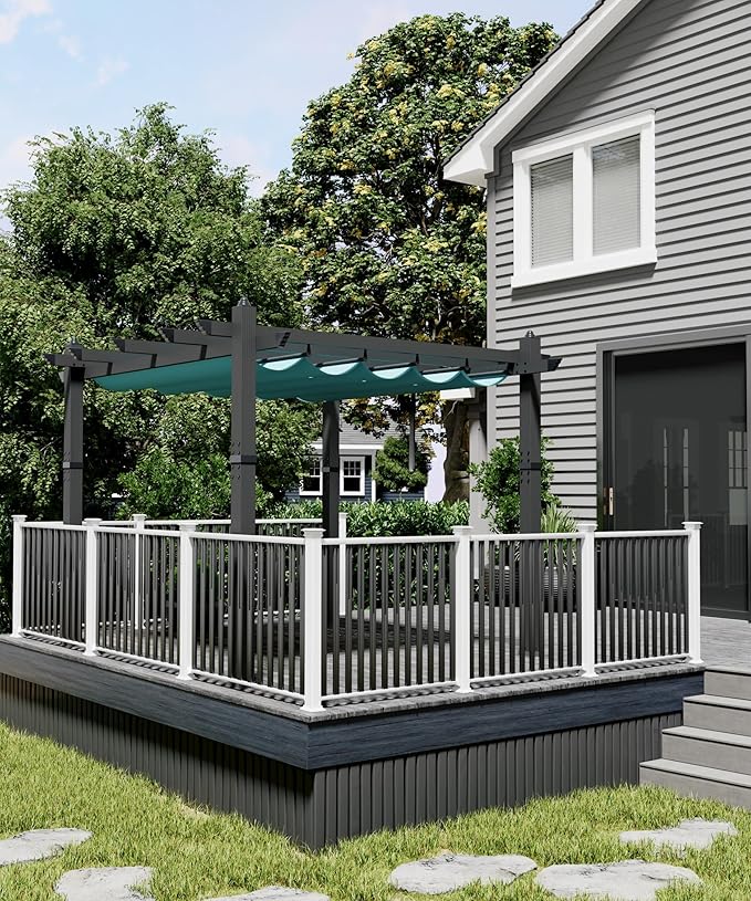 10 x 10 ft Aluminum Pergola - Image 8