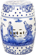 Safavieh Ocean Jewel Chinoiserie Ceramic Decorative Garden Stool by SAFAVIEH