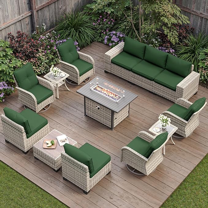 13-Piece Outdoor Patio Furniture Set by MuphyersPatioFurniture