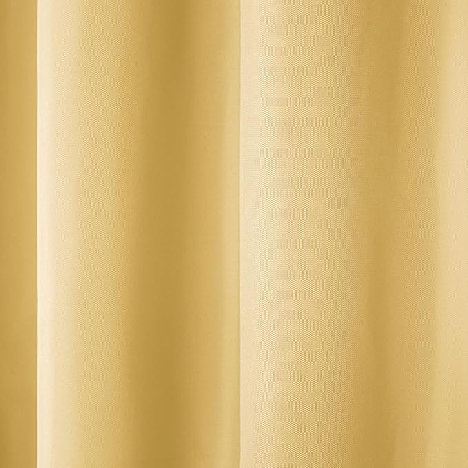 TOWN & COUNTRY BASICS Cabana Solid Heavyweight Indoor Outdoor Curtains - Image 5