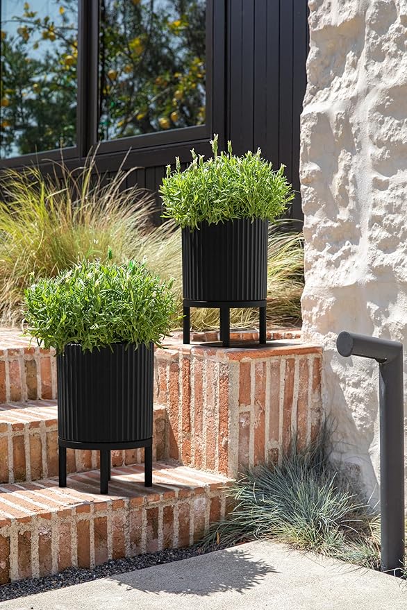 Veradek Demi Series Round Planter w/Stand - Image 7