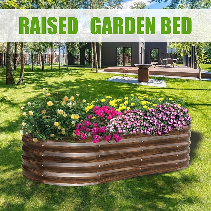 SnugNiture Galvanized Raised Garden Bed - Image 5