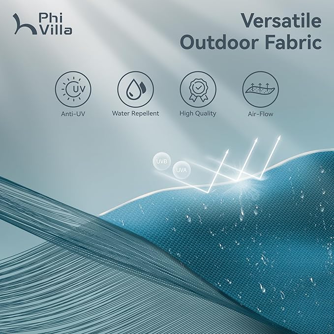 PHI VILLA 13ft Patio Umbrella - Image 8