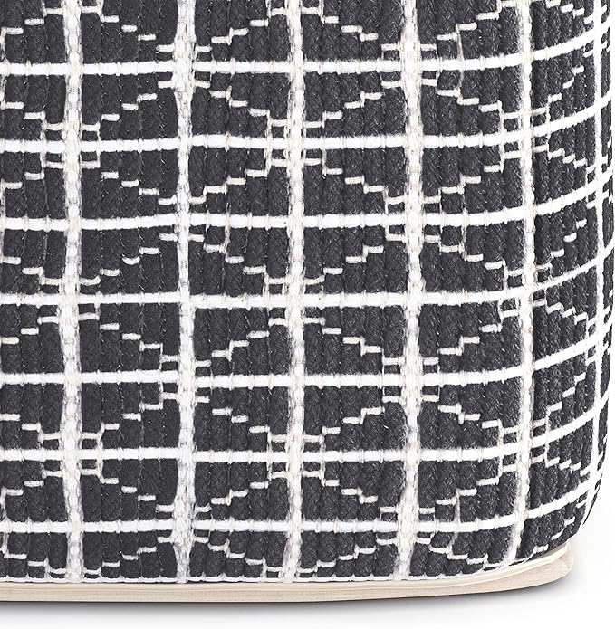 SIMPLIHOME Noreen Square Pouf - Image 6