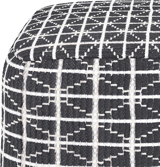 SIMPLIHOME Noreen Square Pouf - Image 8