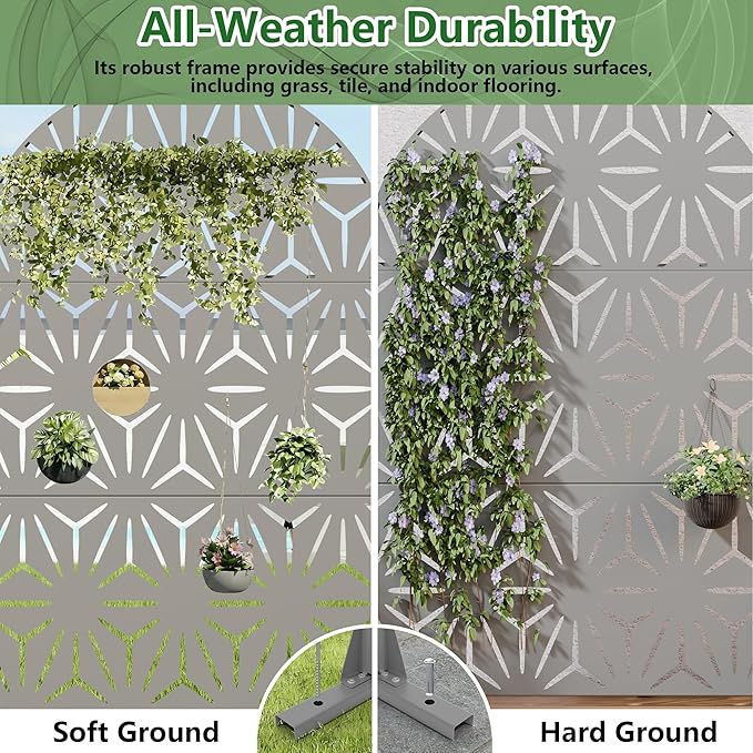 Casaphoria Metal Privacy Screen Outdoor - Image 4