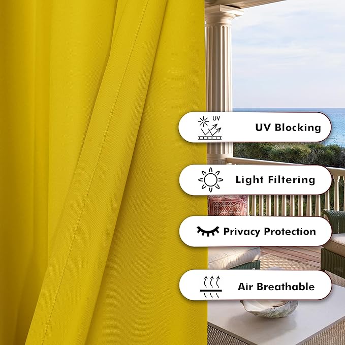 BONZER Waterproof Outdoor Curtains - Image 4