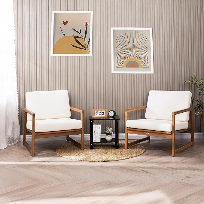 Black Adirondack Outdoor Accent Table – Weather-Resistant Acacia Wood Outdoor - Image 8