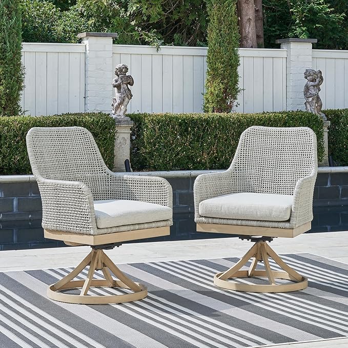 Signature Design by Ashley Seton Creek Cottage Nuvella Weather Resistant Fabric - Image 2