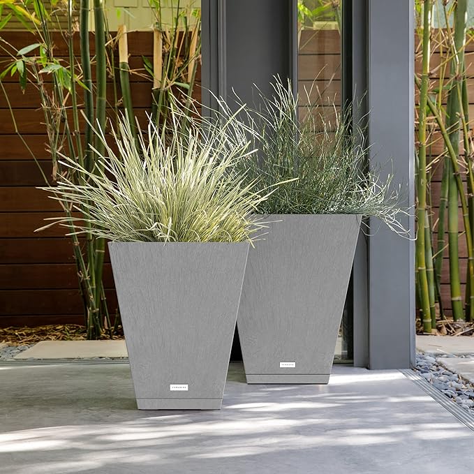 Veradek Nobleton Indoor/Outdoor Wide Square Planter - Image 5