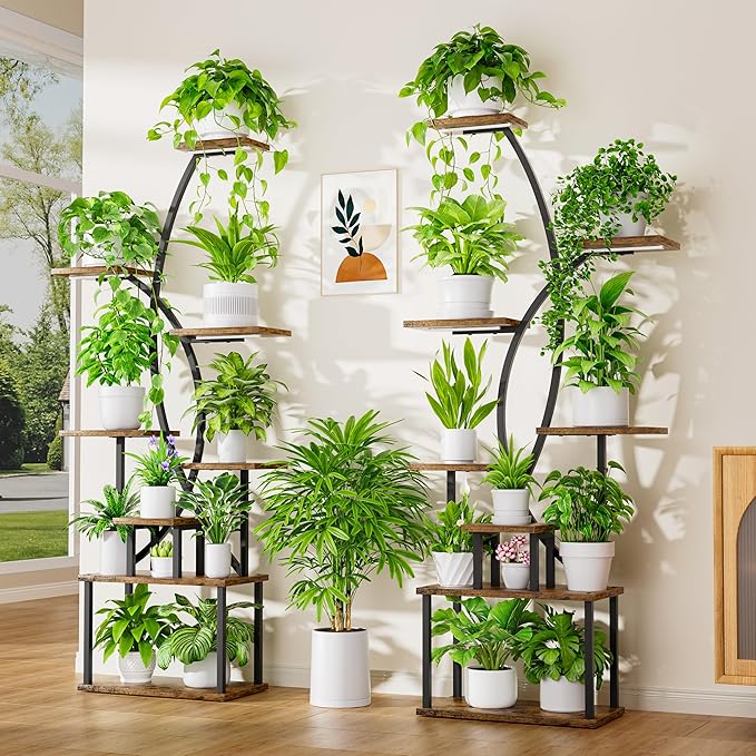 Plant Stand Indoor with Grow Lights - Image 9