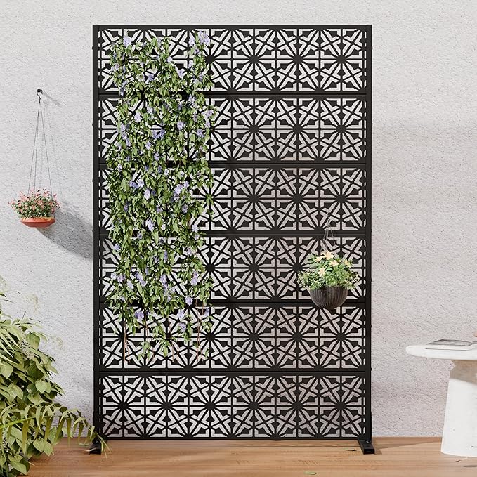 Casaphoria Metal Privacy Screen Outdoor by Casaphoria