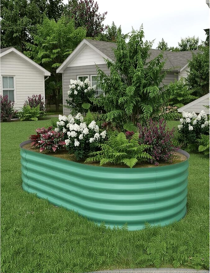 2 Pcs Raised Garden Beds Outdoor 8x4x1.5 ft - Image 8