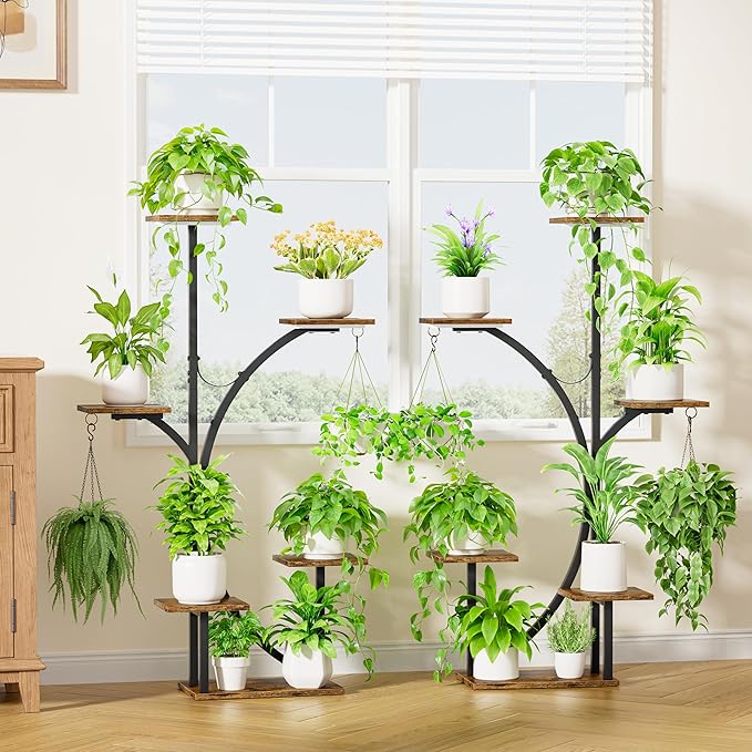 Plant Stand Indoor with Grow Lights - Image 8