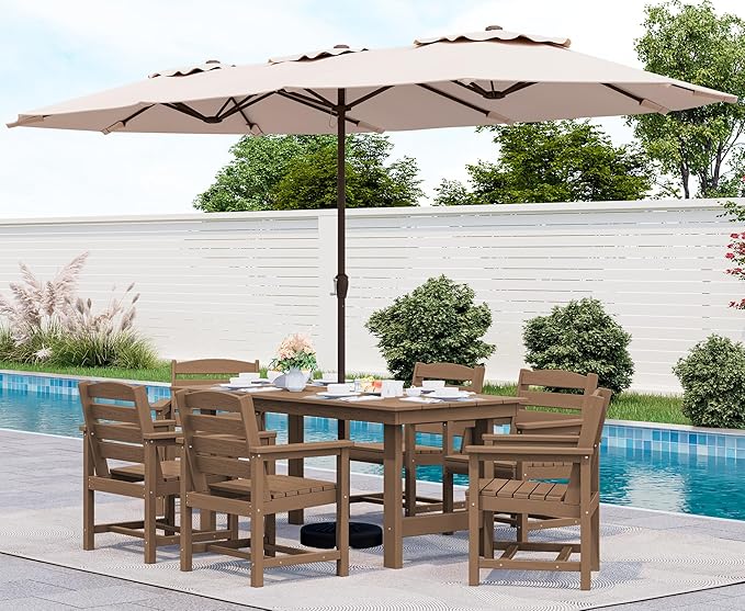 SERWALL 8-Piece Patio Dining Sets by SERWALL