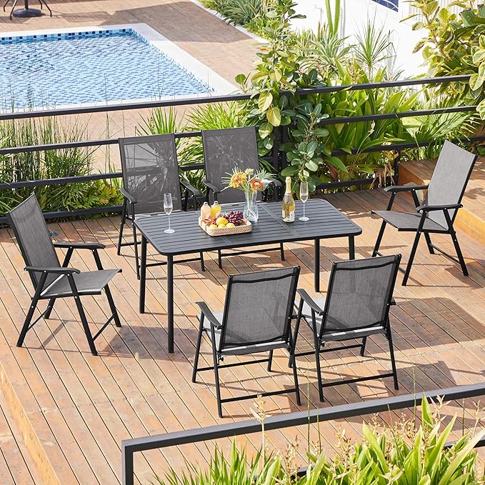 Yaheetech Patio Dining Chairs Set of 4 - Image 6
