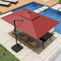 9x12FT Cantilever Patio Umbrella by ZLACUIU